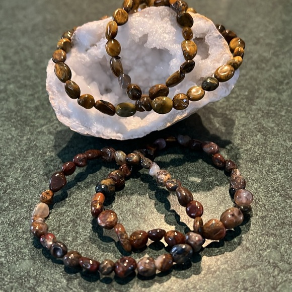 Pietersite ( one) nugget bracelet - Picture 2 of 4